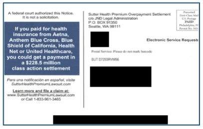 Sutter Health Flyer 