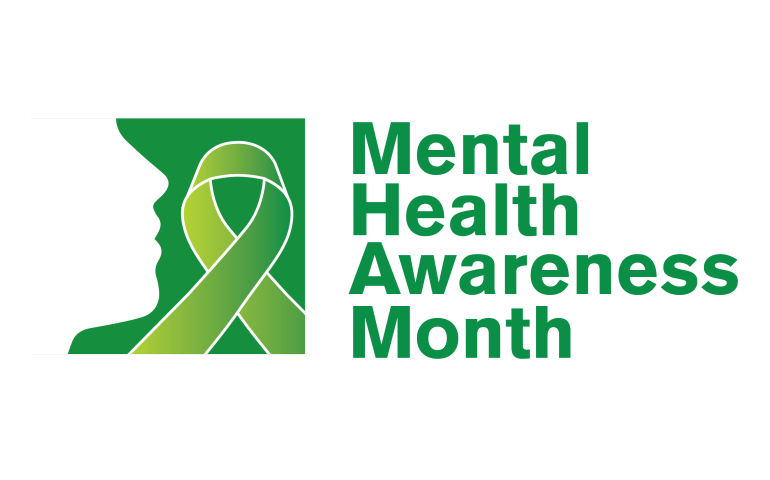 Mental Health Awareness green logo