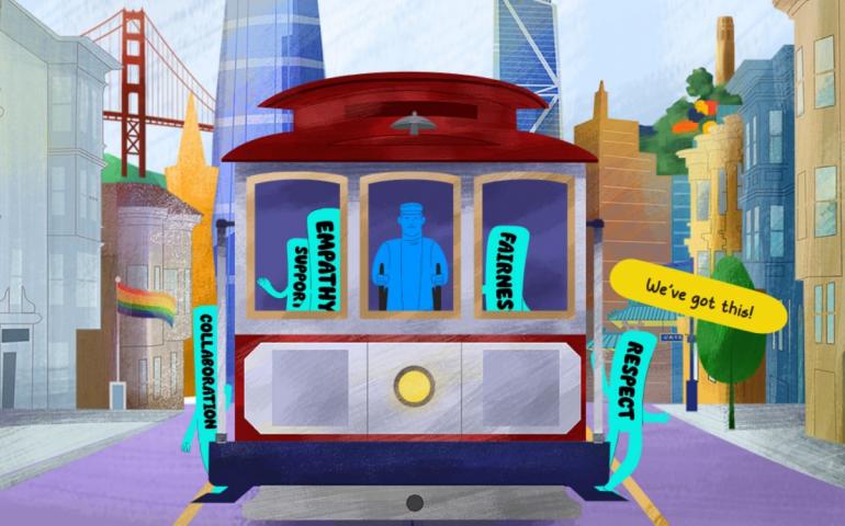 SF Gov HR get on board with respect cable car 